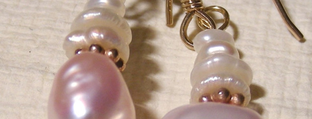 Pastel Pearl Earrings