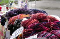 Hand Spun, Hand Painted Yarns