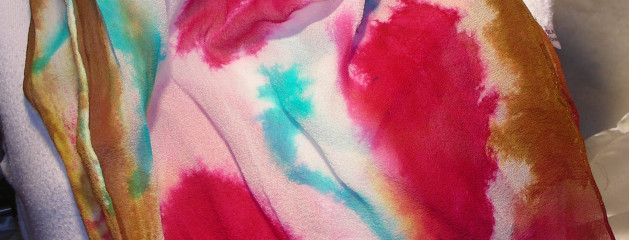 Silk Chiffon Scarf 15×60