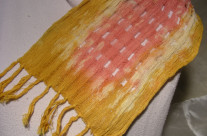 Loose Woven Cotton Fringed Scarf 11×60