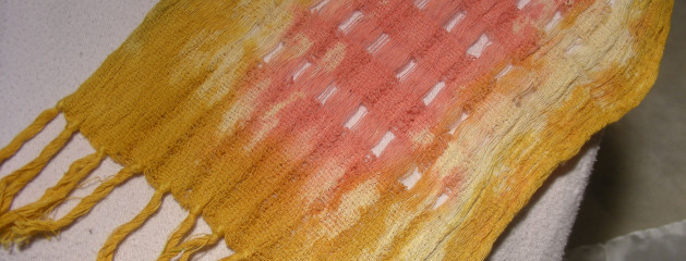 Loose Woven Cotton Fringed Scarf 11×60