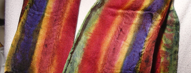 Silk Satin Scarf 8×54