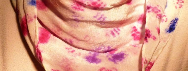 Silk Crepe 25×25 Scarf